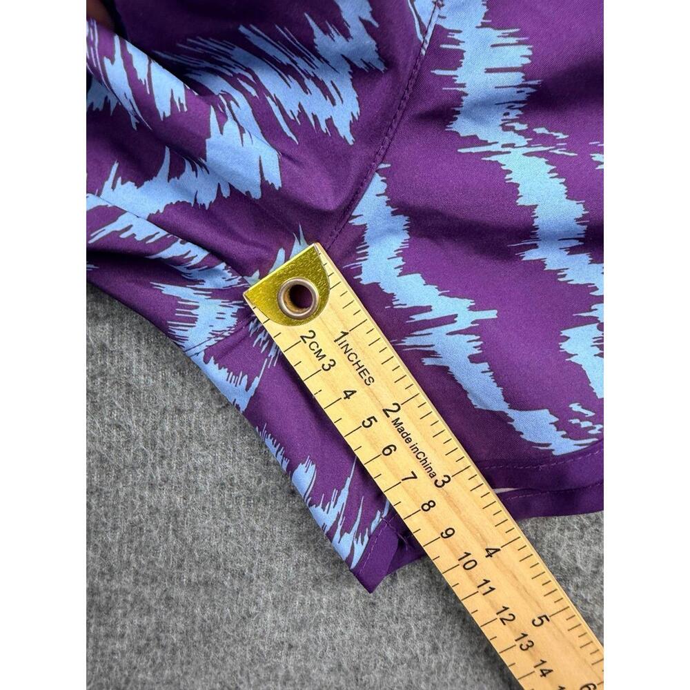 Nike Women's S Small Dri-FIT Tempo Running Shorts Purple Blue Print Lined‎ - Picture 10 of 10